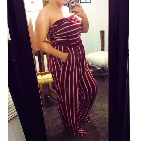 Striped Romper! - Picture 2 of 3